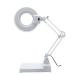 Magnifying Glasses Educational Hobby Magnifiers 10 Times Desktop Lamp with Magnifying Glass Lamp Elderly Child Reading Hd Led Lights Easy to Adjust Optical White Glass Mirror Comfortable Anniversary