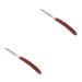 minkissy 2pcs razor safe razor stainless steel hair clip man