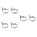 Zerodeko 6 Pcs Fried Egg Kitchen Tools Egg Ring Round Egg Omelette Cooking Mould Mold Model Stainless Steel
