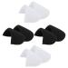 Cabilock 4 Pairs Blazer Shoulder Pads Sewing Foam Pads Bra Strap Cushions Push up Shoulder Pads Women Shoulder Enhancer Sponge Shoulder Cushion Cloth The Shoulder Man Booster
