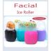 Facial Ice Roller & Gua Sha Set | Skin Care Tools for Face & Eyes with Silicone Ice Mold - Pink - Buy Online on GoSupps.com