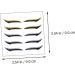 MUSISALY 6pcs Eyeliner Instant Eyelid Sticker Lash Tape Double Eyelid Stickers Glitter Eyelid Tape Plastic - Buy Online on GoSupps.com