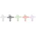 Baby Silicone Pacifier 5 Pieces Bite Resistant Washable Portable Silicone Pacifier for Baby Type 1 - Buy Online on GoSupps.com