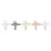 Silicone Pacifier Set - 5 Pcs Bite Resistant Sensory Relief for Babies | International Shipping Available - Buy Online on GoSupps.com