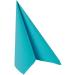 Buy Papstar 81748 Royal Collection Turquoise Napkins - 50 Medium 1/4 Fold 40x40 cm (Pack of 2) | International Shipping Available - Buy Online on GoSupps.com
