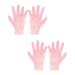 FRCOLOR 2 Pairs Brightening Moisturising Gloves Hand Softener Gloves Overnight Gloves Spa Gloves Gel Gloves Care Glove Natural Gel