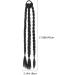 COHEALI Braid Fake Ponytail for Women Synthetic Ponytail Hairpieces Women Ponytail Extension Black Girl Wigs Ponytail Extension for Women Decorate Women's High Temperature Wire Matte - Buy Online on GoSupps.com