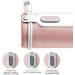 Portable USB Baby Bottle Warmer Insulation Bag with USB Charging Port - Pink - Buy Online on GoSupps.com