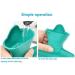 MAIES 500ml Hot Water Bottle - Portable Rubber Warm Handbag | Reusable Winter Comfort - Buy Online on GoSupps.com