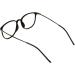 Koosufa Classic Retro Glasses Frames for Men & Women - Ultra Light Thin Panto Nerd Glasses with Case - Stylish TR90 Black Frames - Buy Online on GoSupps.com
