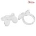 Nail Card Rings - Dekaim 50pcs Flower/Butterfly Gel Color Display Tool Set (01#Butterfly + Clear) - International Shipping Available - Buy Online on GoSupps.com