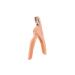 UNbit Toenail Clippers Professional Nail Art Clipper Special Type False Tips Edge Cutters Manicure Stainless Steel Cut Clipper Nail Art Tools (Color : Orange)