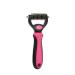 EMK Sports Professional Small Pet Dog Cat Comb Brush Grooming Comb Undercoat Rake Dematting Tool (Small Pink)