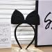 Hair Band Bow Headbands Headdress Bowknot Hair Bands Big Bow Halloween Hair Hoop Hair Accessories for Cosplay Costume Decor (Black) - Buy Online on GoSupps.com