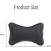  LHLUCKY 2pack Car Neck Pillow for MG EHS 20182023 Headrest For The Car Auto Neck Pillow Headrest Black - Buy Online on GoSupps.com