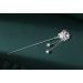 HangErFeng Silver Hairpin Hanfu Accessories Flower Butterfly Hairclip 604 - Buy Online on GoSupps.com