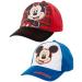Disney Boys' Mickey Mouse Baseball Cap - 2 Pack 3D Character Curved Brim Strap Back Hat (2T-7) Mickey Classic 2 Pack 2-4T