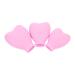 FRCOLOR 3pcs Makeup Brush Covers Reusable Silicone Makeup Brush Holders Sleeve Travel Cosmetic Brush Organizer Case for Storage (Pink)