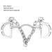 HEEPDD Stainless Steel Kimberwicke Bit with Deep Chain Mouth & Chewing Roll - 125mm | Premium Equestrian Equipment for International Shipping - Buy Online on GoSupps.com