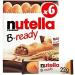  G n rique NUTELLA B-Ready - Delicious crispy cookies filled with creamy chocolate cream - 132g cases for small and big gourmets. - Set of 4 - Buy Online on GoSupps.com