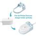 Philips Sonicare Electric Toothbrush Charger Base Replacement | Compatible with HX6100, HX3681, HX6877, HX6857, HX3641, HX9690, HX9903, HX6423, HX3661 | Sonicare Kids | Waterproof Power Cord - Buy Online on GoSupps.com