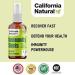 California Natural Immunity Shots 1oz Spray with Opti-Zinc, Organic Ginger Root & Oregano Oil for Immune System Support - Potent & Pure Booster - Buy Online on GoSupps.com