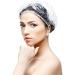 200PCS Disposable Clear Waterproof Shower Caps for Women - Ideal for Spa, Home, Hotel, Salon & Travel - Buy Online on GoSupps.com