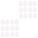FRCOLOR 12 Pairs Eye Patch Body Blindfolds for Adults Eyepatch for Molded Eye Shade Night Eyeshade Kids Eye Mask Sticker Eye White Non-Woven Fabric Travel Soothing