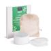 ARKneed Cotton Pads Pack of 30 Reusable Eco-Friendly Bamboo Face Cleaning Pads with Dedicated Laundry Mesh Bag for Day-Night Makeup Removing 30 Count (Pack of 1)