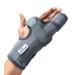WITSOUL Boxer Finger Splint - Metacarpal Support for Little & Ring Fingers | Fits Both Hands | Easy On/Off | Large Grey Splint for Injury Recovery - Buy Online on GoSupps.com