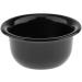 Premium Black Shaving Soap Bowl - Plastic Cup for Effortless Shaving | International Shipping Available - Buy Online on GoSupps.com