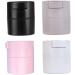 FRCOLOR 1pc Eyelash Glue Storage Container glue container lash extensions lash glue container eyelash supplies jar lash glue storage tank eyelashes with glue activated carbon nail polish 8.4x7.2cm Black - Buy Online on GoSupps.com