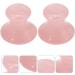 Doitool 2 Piece Gua Sha Face Tools | Jade Roller & Mushroom Stones for Facelift | Perfect Gift for Women - Pink - Buy Online on GoSupps.com