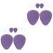 Gatuida 8 Pairs Forefoot Pad Grinding at Will Forefoot Pads Cushion Soft Forefoot Pads Girls Heels Women Metatarsal Pads High Heel Metatarsal Pads Non-Slip Gel Miss Heel Pad