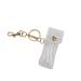 BIUDECO Hanging Pendant Lipstick Holder Lip Pouch Lip Gloss Holder Clear Lipstick Stand Travel Keychain Clear Container