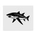 2 x Microfiber Cleaning Cloths "Shark" (LC00024510)