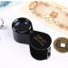 Magnifying Glasses Educational Hobby Magnifiers Portable Pocket Magnifier Identification View The Tiny Text of The Vial Foldable Protect The Lens Comfortable Anniversary - Buy Online on GoSupps.com