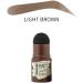 Eyebrow Powder Stick Eyebrow Stamp One Step Eyebrow Stamp Shaping Kit Long Lasting Eyebrow Makeup Eyebrow Powder Tool Set (Light brown) - Buy Online on GoSupps.com