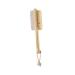 FRCOLOR Foot Brush Pumice Stone Heel Scrubber Foot Scrub Brush Wooden Handle Exfoliator Pedicures Exfoliating Tool Natural Cleaning Brush Care Brush Combination Bristles Bamboo