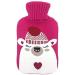 MAIES 2000ml Large Knitted Hot Water Bottle - Removable Cover Heat Retention & Cold Resistance | Ideal for Comfort & Warmth | International Shipping - Buy Online on GoSupps.com
