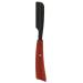 Barber razor for men traditional foldable with natural wooden handle handmade for salon home hairdresser razor black