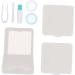 Ultechnovo 9-Sentence Contact Lens Container Set | 3PCS Case with Applicator & Removal Tool | Compact Lens Tank with Mirror - Ideal for Travel - Buy Online on GoSupps.com
