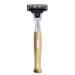 Buy Edwin Jagger Diffusion Chrome Plated Handle for Gillette Mach3 Razor - Tan | International Shipping Available - Buy Online on GoSupps.com