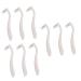 FOMIYES 9pcs Shaver Tool Miss Shaver Hair Clip White Abs whitex3pcs 8.7X2cmx3pcs