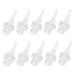 HEASOME 10pcs Ear Washer Nozzle Spray Bottle Nozzle Ear Cleaning Tool Ear Cleaners Ear Cleaning Tools Elephant Ear Replacement Tips Ear Clean Tips Ear Cleaning Tips Earwax Cleaner Tips Set