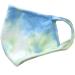  US Stock 8PCS Women Girls Silk Black_Mask With Design Tie Dye Soft Reusable Cloth Elastic Earloops 2 Layers For Beauty Skin Care (Adult Size) - Buy Online on GoSupps.com