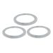 Alipis Cup Seal Ring 3pcs Seal Ring Insulated Cup Bottle Lid Ring Sealing Gaskets Sealing Ring Airtight Cup re-usable 5.4X4X0.35cm White