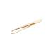 Solingen Stainless Steel Professional Slanted Tip Tweezers - Ideal for Eyebrow Extensions & Facial Hair | Made in Germany Gold - Buy Online on GoSupps.com