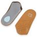 Leather Orthotic Inserts with Metatarsal Pad - Arch Support Insoles for Men and Women - EU37-38/US W7-8 - Buy Online on GoSupps.com
