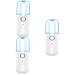 FRCOLOR 3pcs Nano Water Replenishing Instrument Steamer Portable Mini Facial Cooling Steamer Nano Hydrator